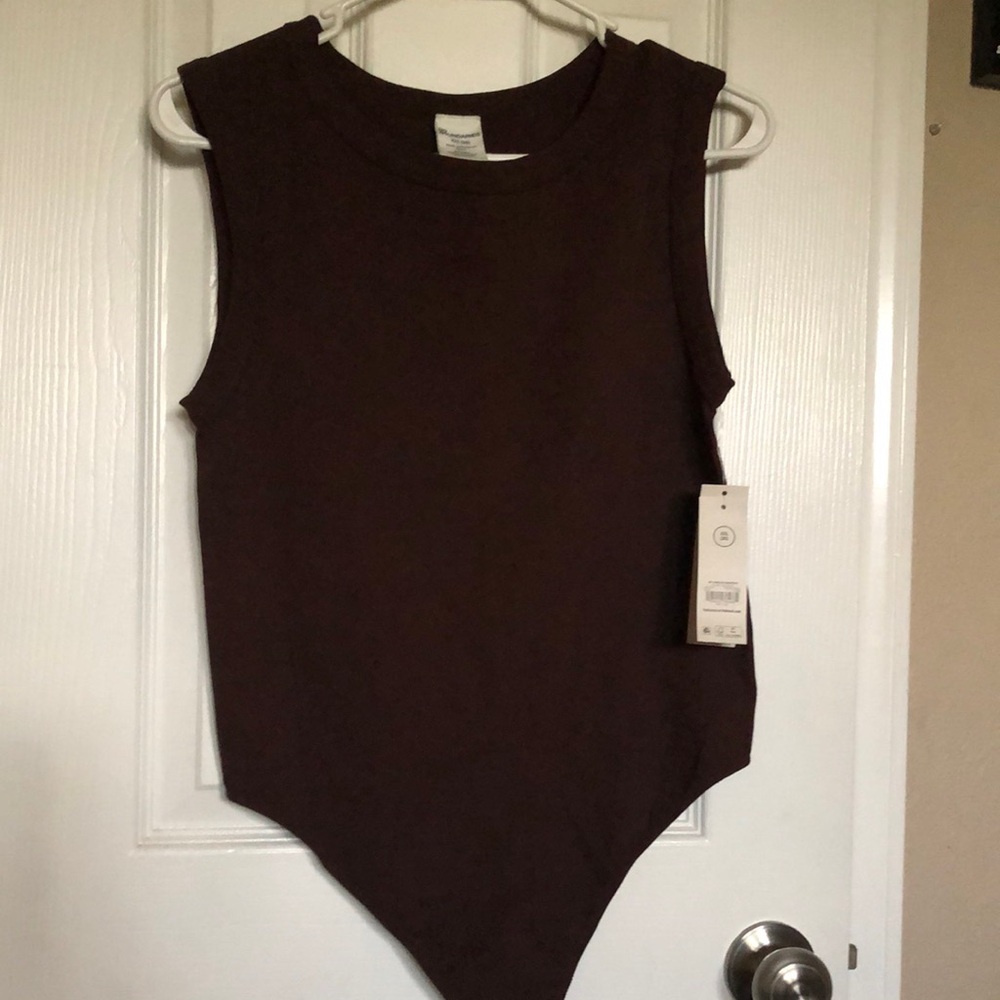 No Boundaries Chocolate Brown Tank Top